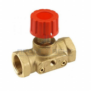 Клапан запорный прямой Danfoss ASV-M - 1/2" (ВР/ВР, PN16, Tmax 120°C)