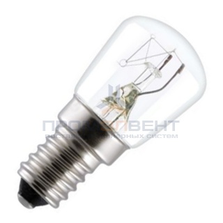 Лампа для духовых шкафов GE OVEN 25W CL 300°С d22 E14 прозрачная