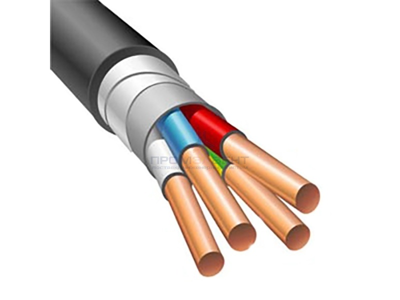 Кабель силовой бронированный ВБбШв 4х10 ГОСТ 31996 (Электрокабель НН)
