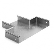 Переход прямой центральный 400х100х80 OSTEC